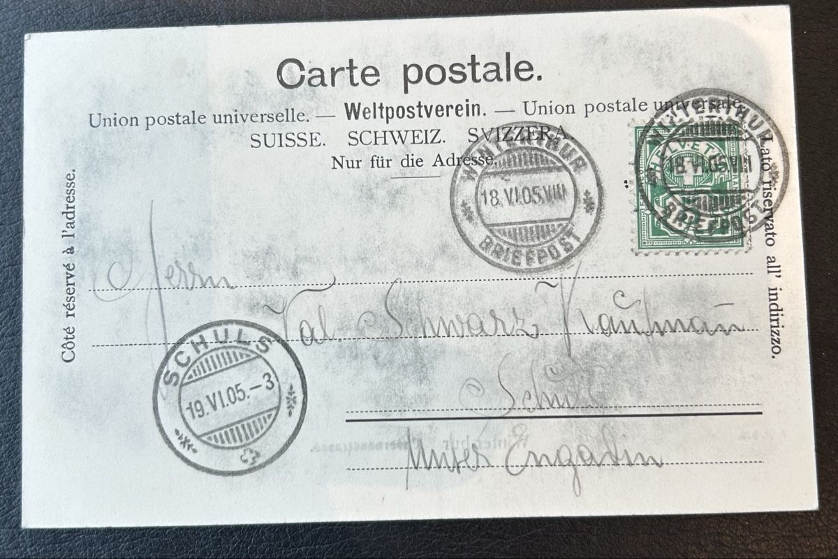 Ansichtskarten: Winterthur Kasernenstrasse 1909 – Gebraucht aus Horw von Tellbub 1