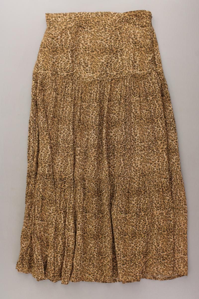 Röcke: YAYA Maxirock Gr. 34 mit Tierdruck braun – Gebraucht aus Neustadt an der Waldnaab von SecondLifeFashion