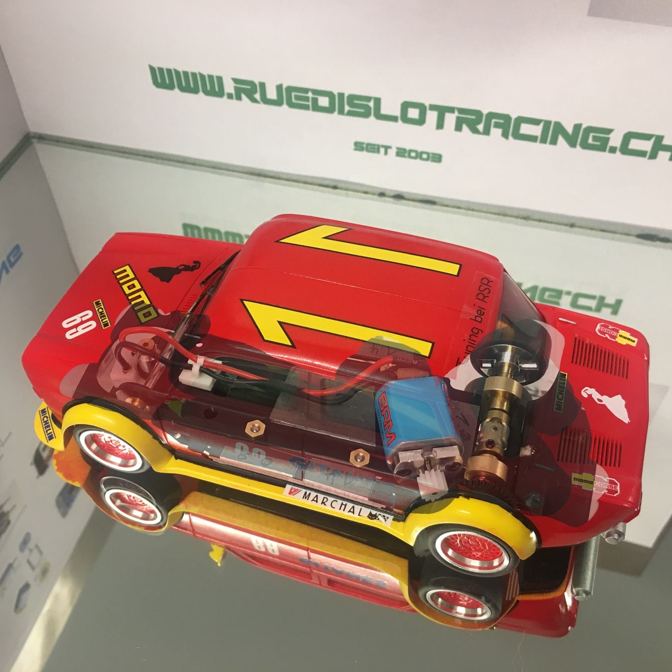 Rennbahnen: BRM Simca 1000 1:24 Rennslotcar – Gebraucht aus Rümlang von Niro69 2