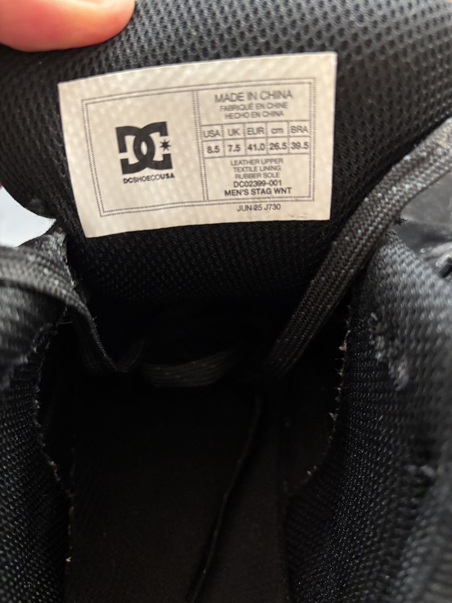 DC shoes Scarpe da uomo: DC Schuhe, Grösse 41, Herren Skaterschuhe, Schwarz – Usato da Büren an der Aare venduto da Nikito2001 4