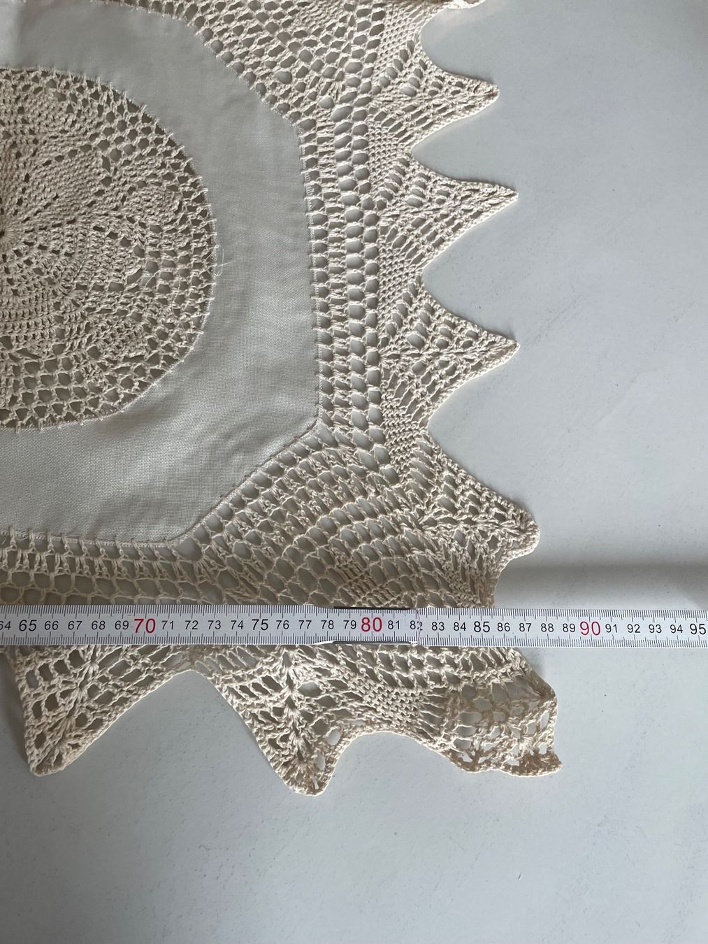 Tovaglioli: 5 Tovaglie - 90x90cm - 5 Tischdecke – Usato da Minusio venduto da Pink222 6
