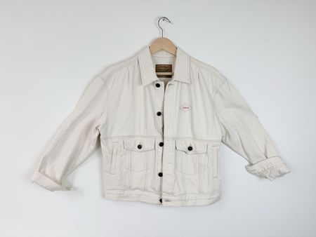 American Vintage Jeansjacke offwhite Grösse S NEU