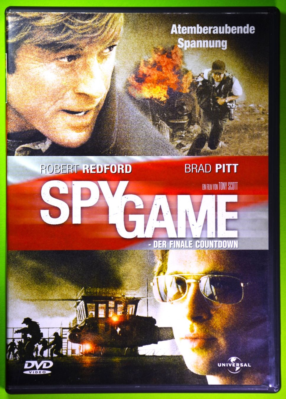 Tutti i DVDs: SPY GAME / ROBERT REDFORD / BRAD PITT / DER FINALE COUNTDOWN – Nuovo (secondo la descrizione) da Luzern venduto da piro12