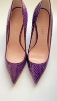 Bally Pumps Python Lila Gr. 35.5 Top Zustand