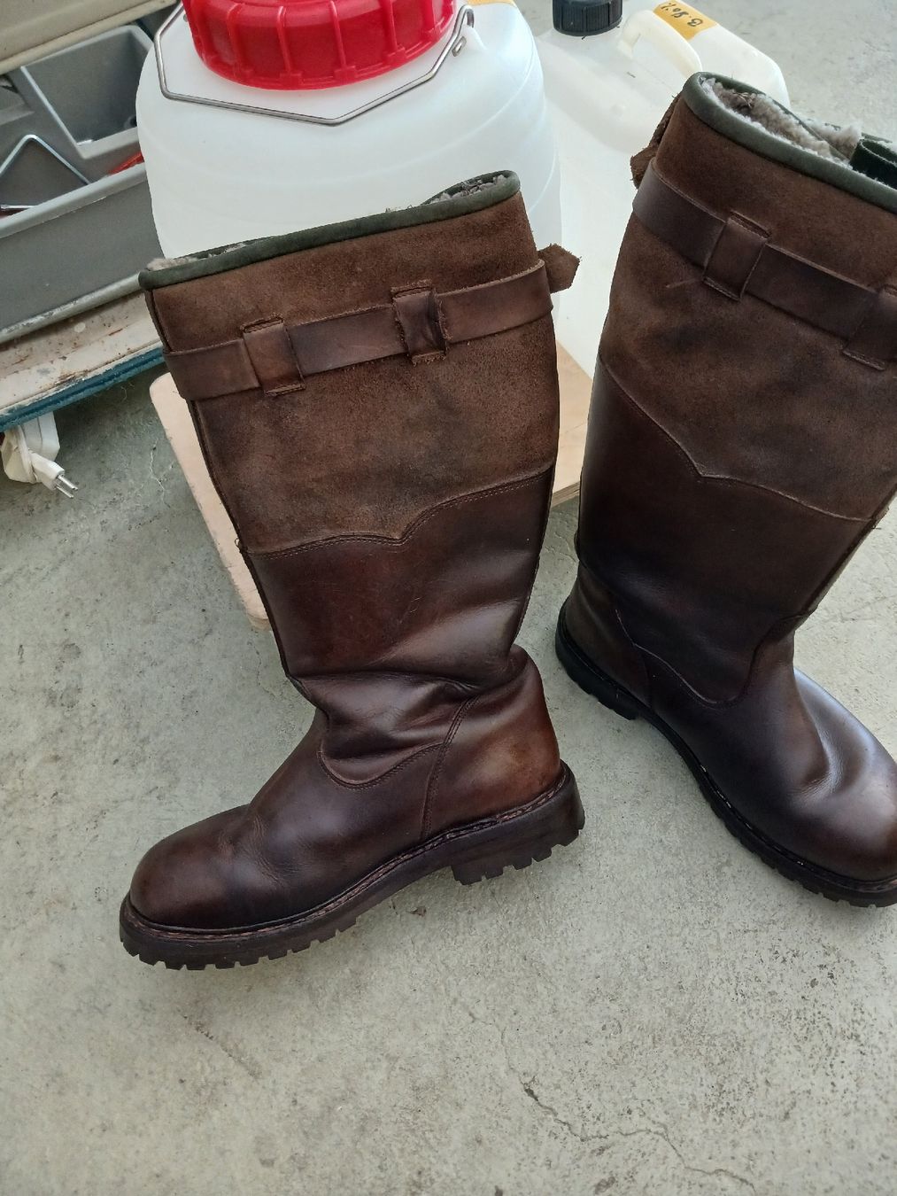 Herrenschuhe: Völkl Leder Stiefel Np.Fr.560.- – Neu (gemäss Beschreibung) aus Seengen von dabilu 2