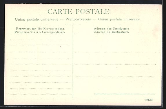 Cartoline postali: AK Ouchy, Strassenpartie mit Turm – Usato da Berlin venduto da bartko-reher 1