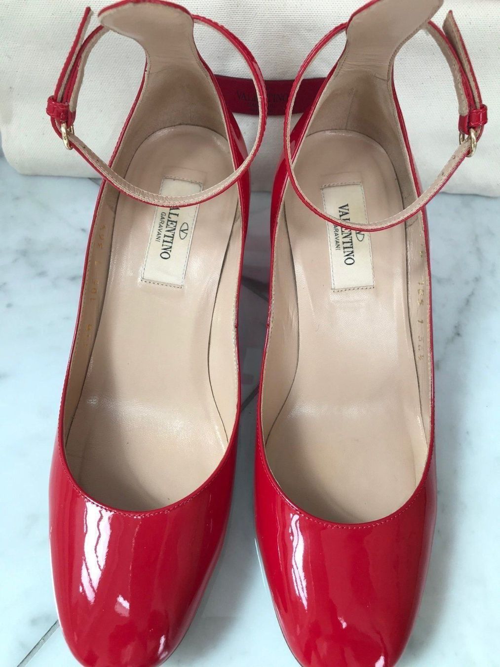 Valentino Scarpe da donna: Valentino Tango Pumps Rot, Gr. 36.5. – Usato da Kilchberg venduto da boudoir076 4