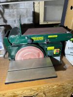 RECORD POWER Band- und Tellerschleifmaschine BDS250