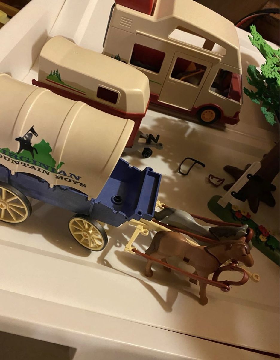 Playmobil Giocattoli: Playmobil Pony Camping  und Springparcour  – Usato da Aesch (Neftenbach) venduto da Manolita97 2