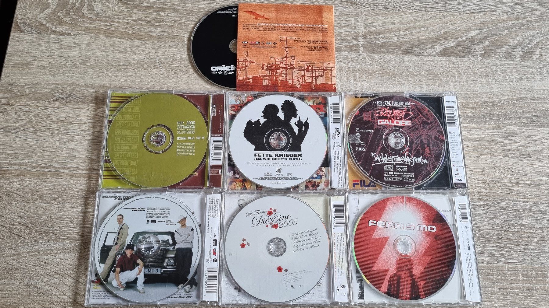 CD: 6 Deutschrap Singles + 1 Snippet CD – Usato da Hagenbuch ZH venduto da lecterr55 1