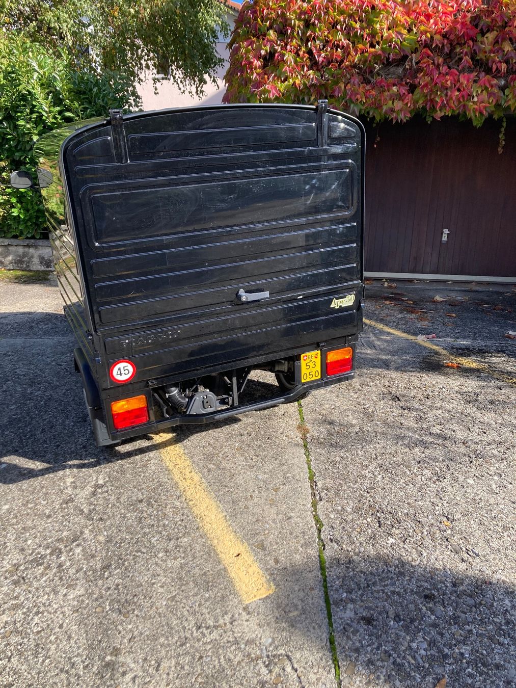 Piaggio A tre ruote: VESPA Piaggo APE 50 – Usato da Mühleberg venduto da Mato 2