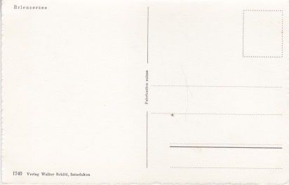 Cartoline postali: Dampfschiff " Lötschberg " auf dem Brienzersee. – Usato da Schlieren venduto da petros38 1
