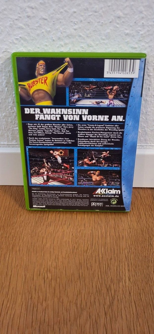 Microsoft Giochi: Xbox - Legends of Wrestling – Usato da Münsingen venduto da Heroism2010 1