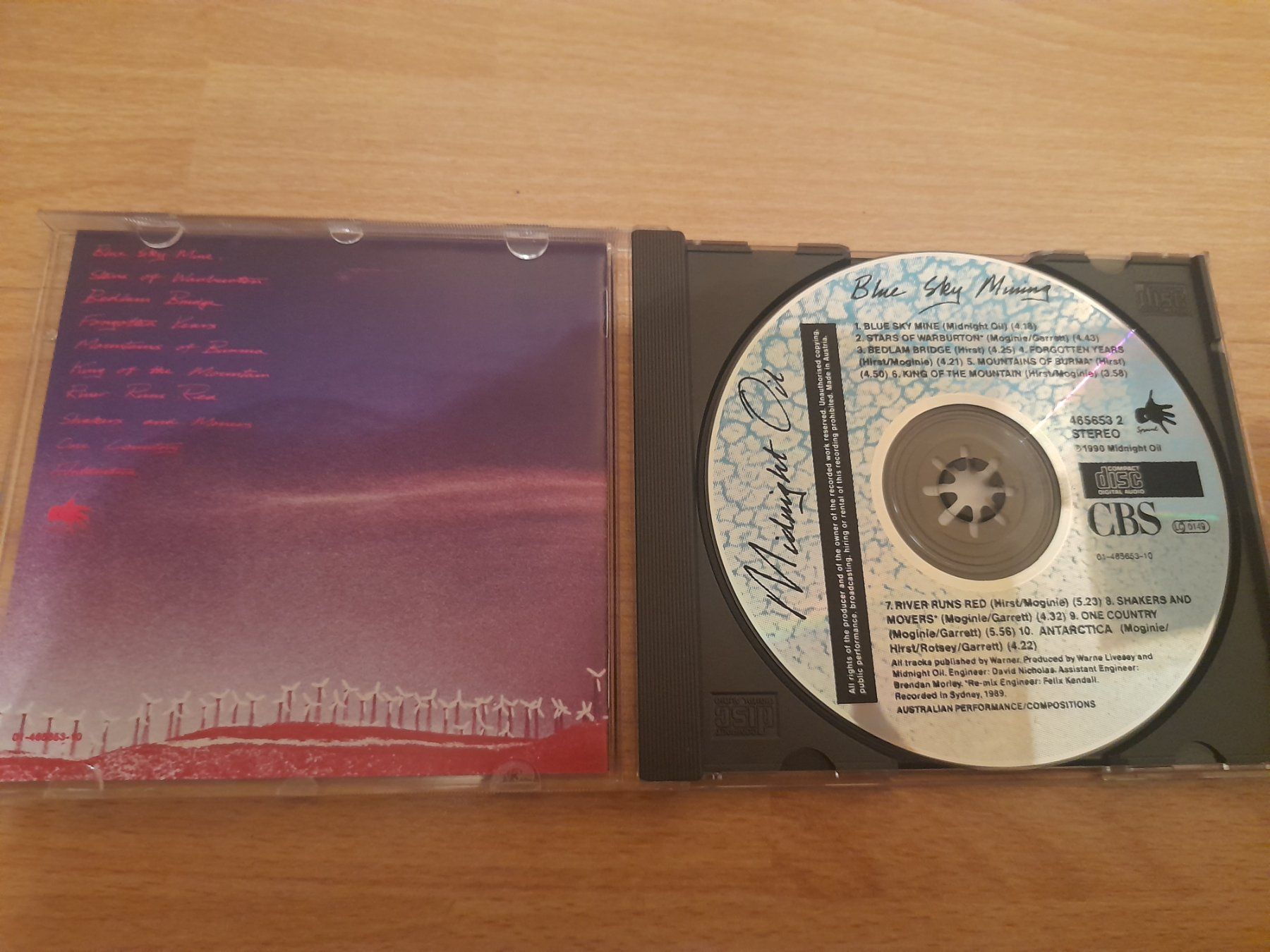CD: CD Midnight Oil - Blue Sky Mining – Usato da Lustmühle venduto da chevi03 1