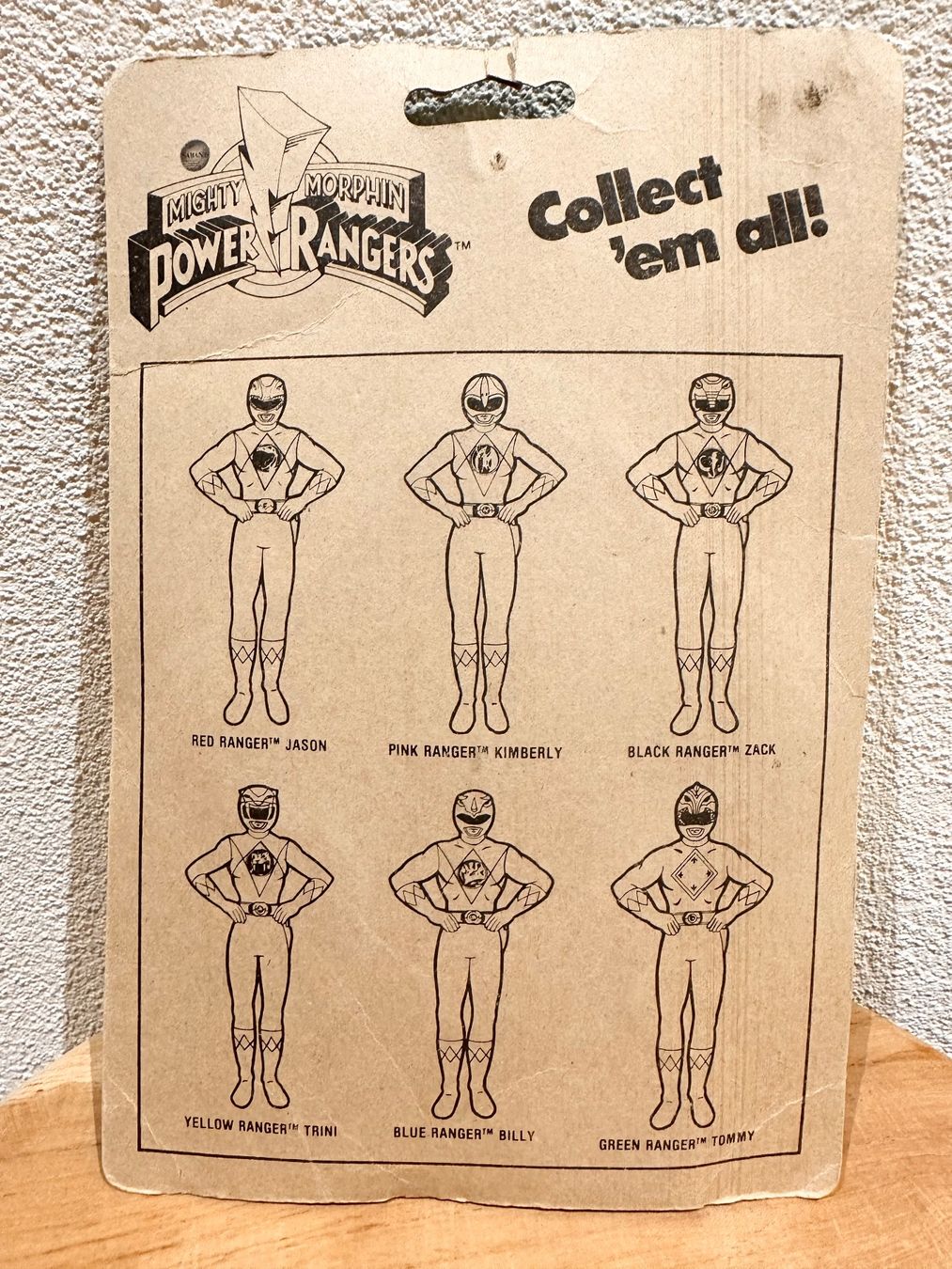 Statuette: 1993 Power Rangers Bendable Blue Ranger Billy saban – Nuovo e nell'imballaggio originale da Baar venduto da Mic_vL 3