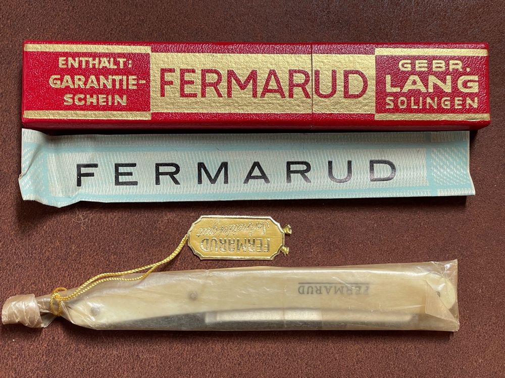 NOS Rasiermesser FERMARUD 5/8 (Neu und originalverpackt) in Worb für ...