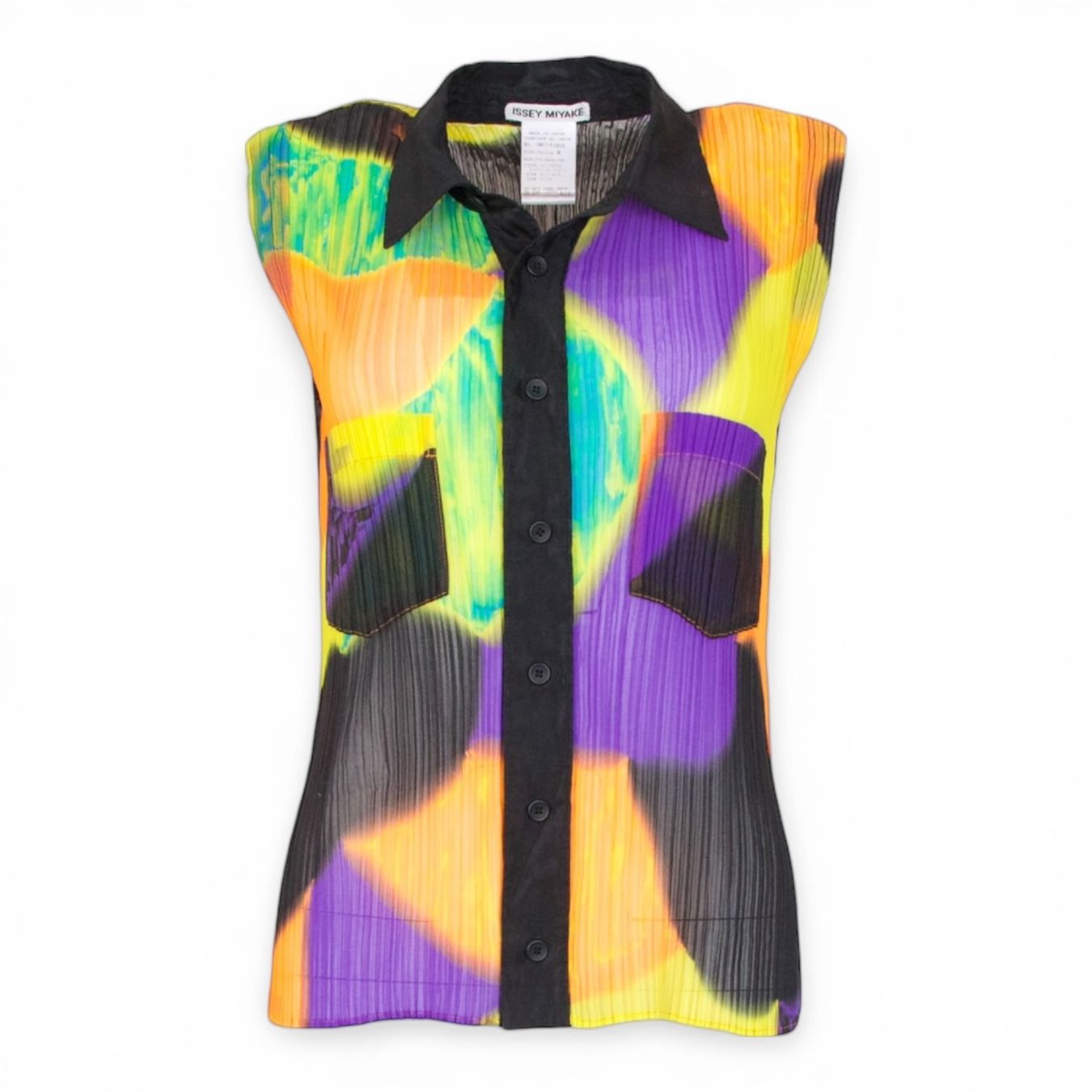 Issey Miyake Vestiti: Issey Miyake Plisséset multicolor Gr. M – Usato da Binningen venduto da Designerlabels 4