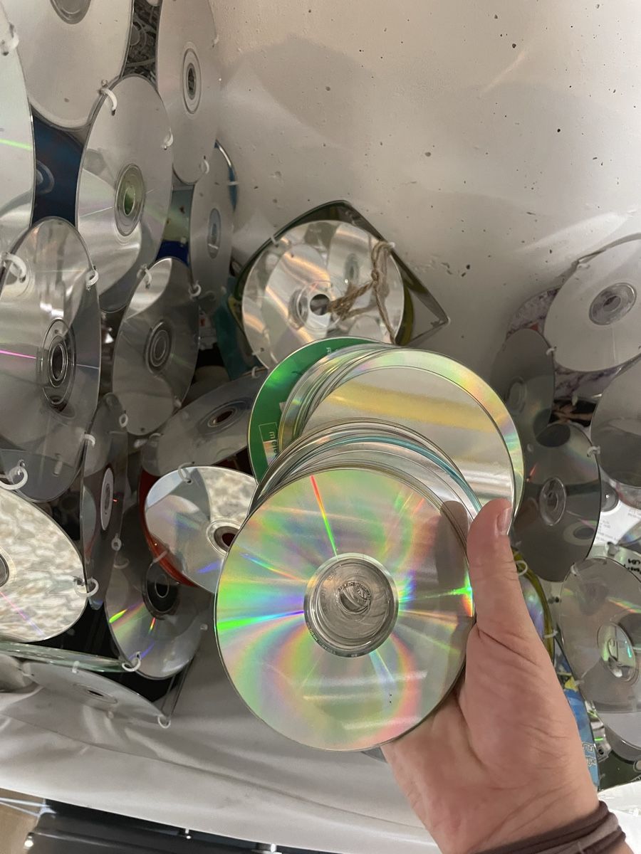 CDs: Deko aus CDs und DVDs handgemacht – D'occasion à Kriens par Noemijulia7 1