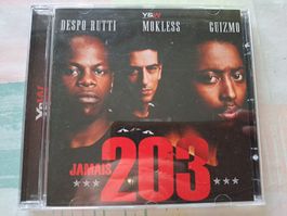 Cd Despo Rutti, Mokless & Guizmo – Jamais 203 ( Hip Hop )