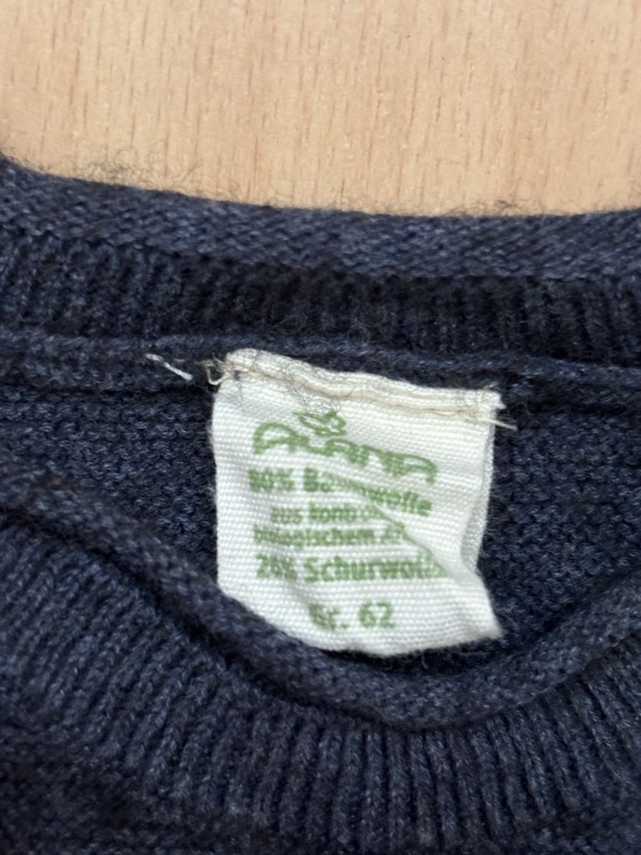 Lotti & Set di vestiti: 1x Stramplers, 80% Baumwolle, Gr. 62, Dunkelblaue – Usato da Prêles venduto da 21rena 4