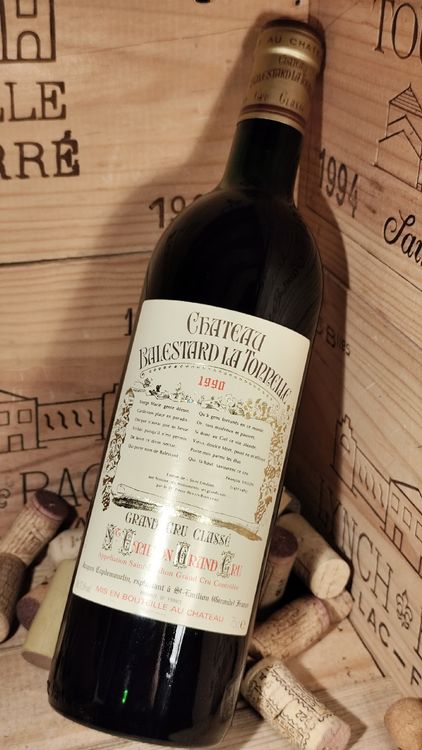 1990 Saint Emilion Grand Cru Chateau Balestard La Tonnelle 1
