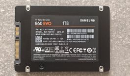 Samsung 860 EVO 1TB SSD 2.5 Zoll SATA III Internal Solid