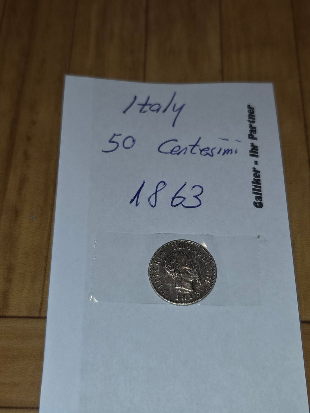 Tutti le monete: Münze Italy 1863 - 50 Centisimi – Usato da Emmenbrücke venduto da DanielGDD