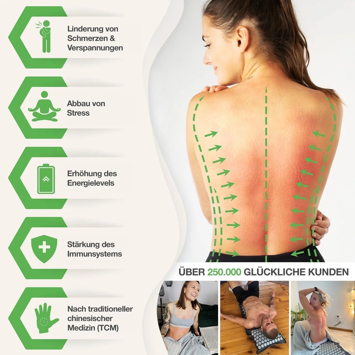 Dispositivi per massaggi: BACKLAXX Akupressurmatten Set – Usato da Goppisberg venduto da Hamacatino 3