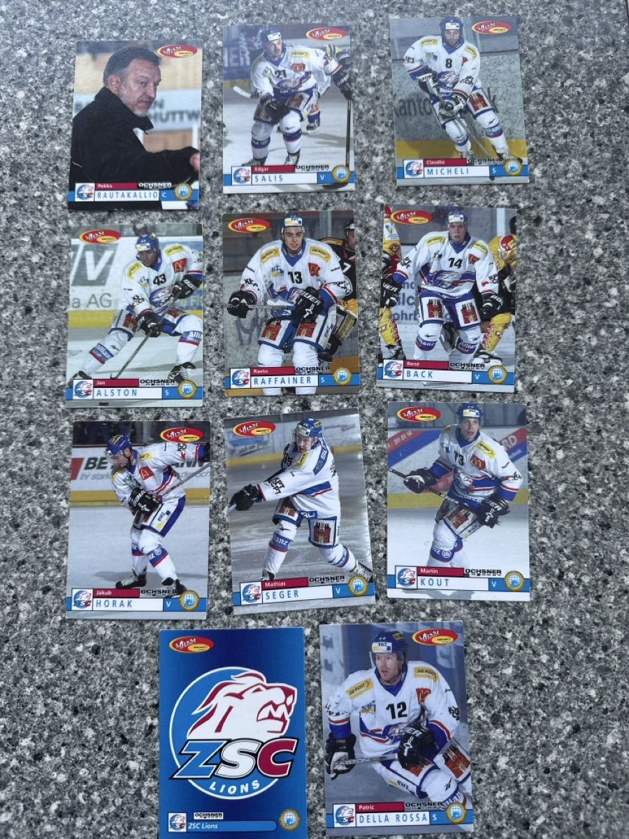Sammelbilder & Trading cards: ZSC Lions vintage  – Gebraucht aus Morbio Inferiore von Ecod