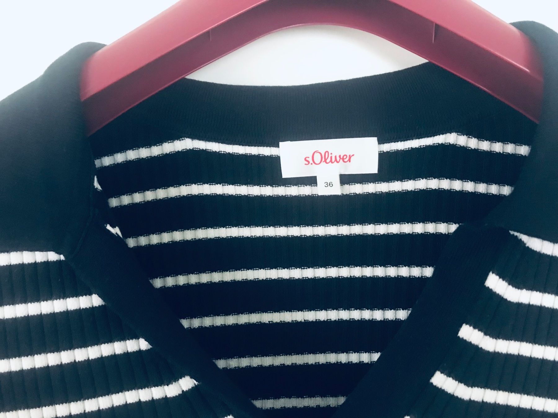 S.Oliver Magliette Polo: Pulli, Poloshirt aus Viskose, Gr.S – Nuovo e nell'imballaggio originale da Zürich venduto da KEEPINSPIRED 1