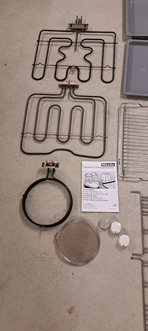 Miele Küchengeräte: Ersatzteile zu Miele Backofen – Gebraucht aus Künten von Rocchi71 2