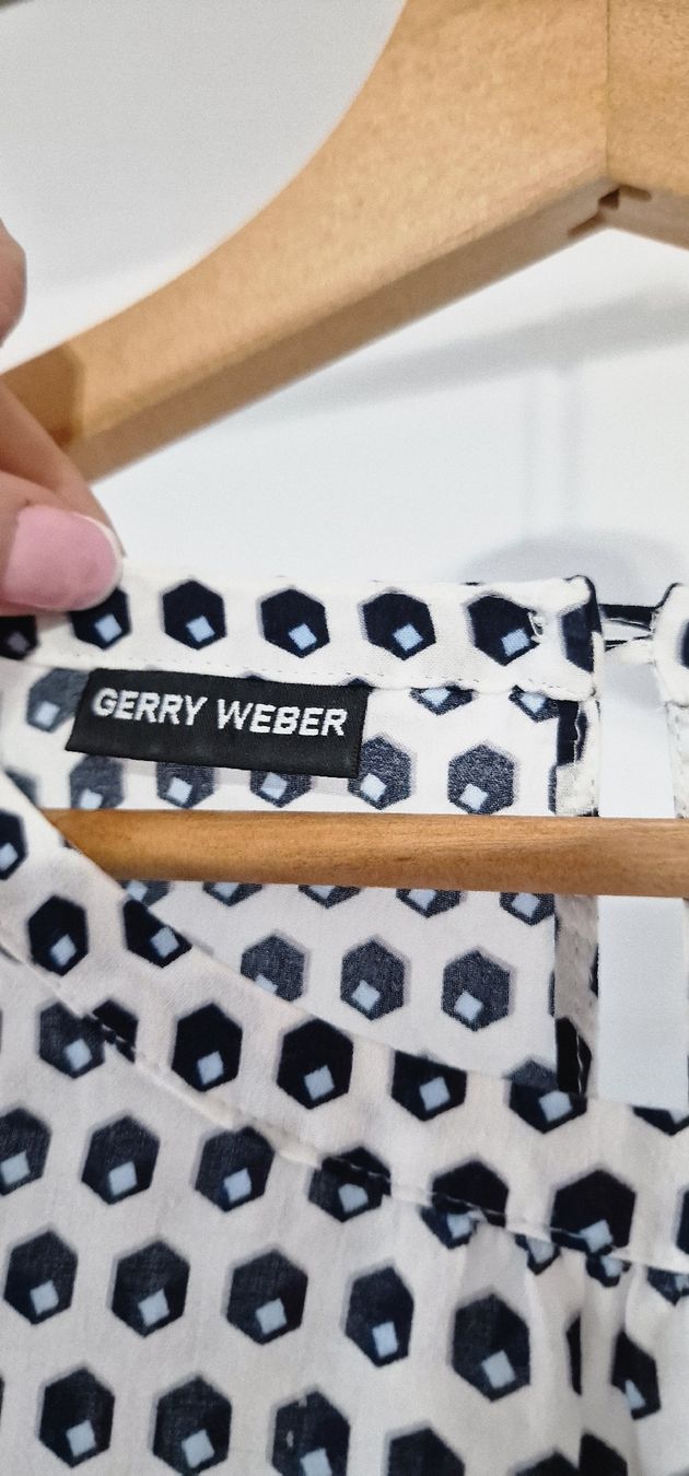 Gerry Weber Blusen: Gerry Weber Sommerbluse Gr. 40 mit speziellem Muster – Neu (gemäss Beschreibung) aus Affeltrangen von Szafaoli 4