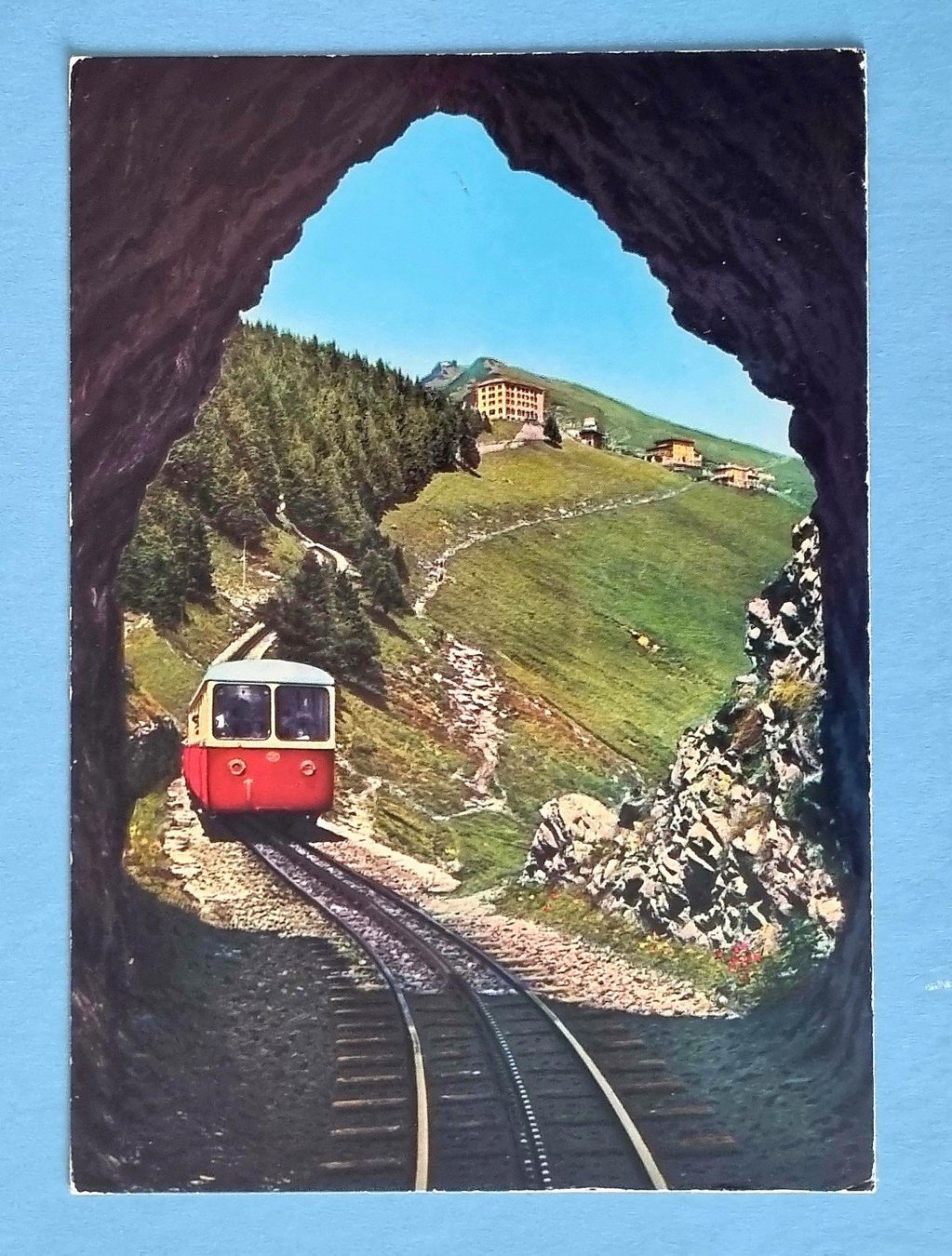 Cartoline postali: Monte Generoso - Zahnradbahn – Usato da Rothrist venduto da RROENK