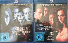 Ich weiss was du getan hast Teil 1& 2 Blu-ray, top Zustand