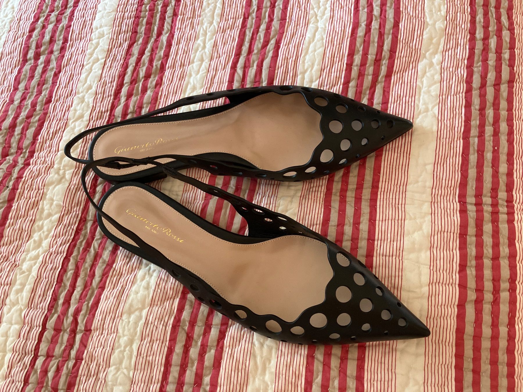 Gianvito Rossi Scarpe da donna: Gianvito Rossi Slingbacks Schwarz Gr.41 NEU – Nuovo (secondo la descrizione) da Zürich venduto da elf_h9f2