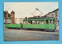 Basel - Tram BVB -  Depot Wiesenplatz - 1977