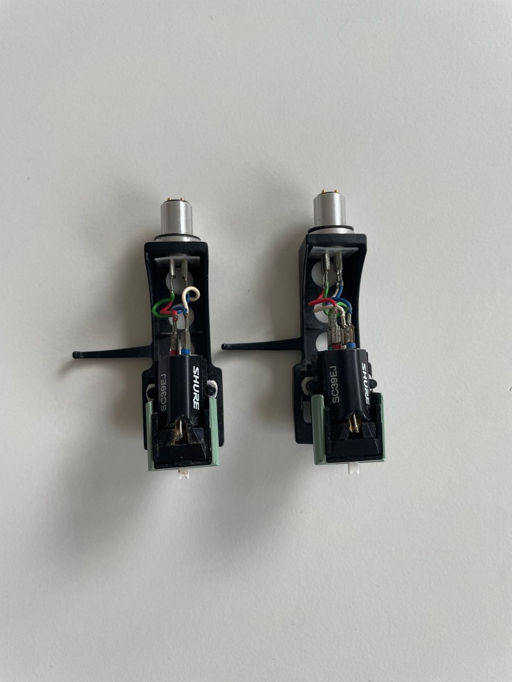 Musikinstrumente: 2x Tête de lecture Technics avec aiguille Shure SC39EJ – Gebraucht aus Biel/Bienne von DemCon 2
