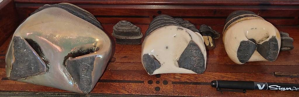Contenitori & Simili: Trois pots en céramique. – Usato da Genève venduto da Apo118 2