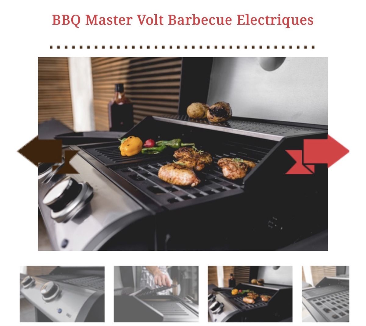 Grils: Gril BBQ Master Volt Barbecue Electriques – D'occasion à Collombey par carlosgomes85 3