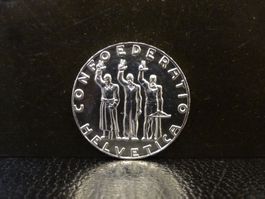 5 Franken Gedenkmünze Silber 1941