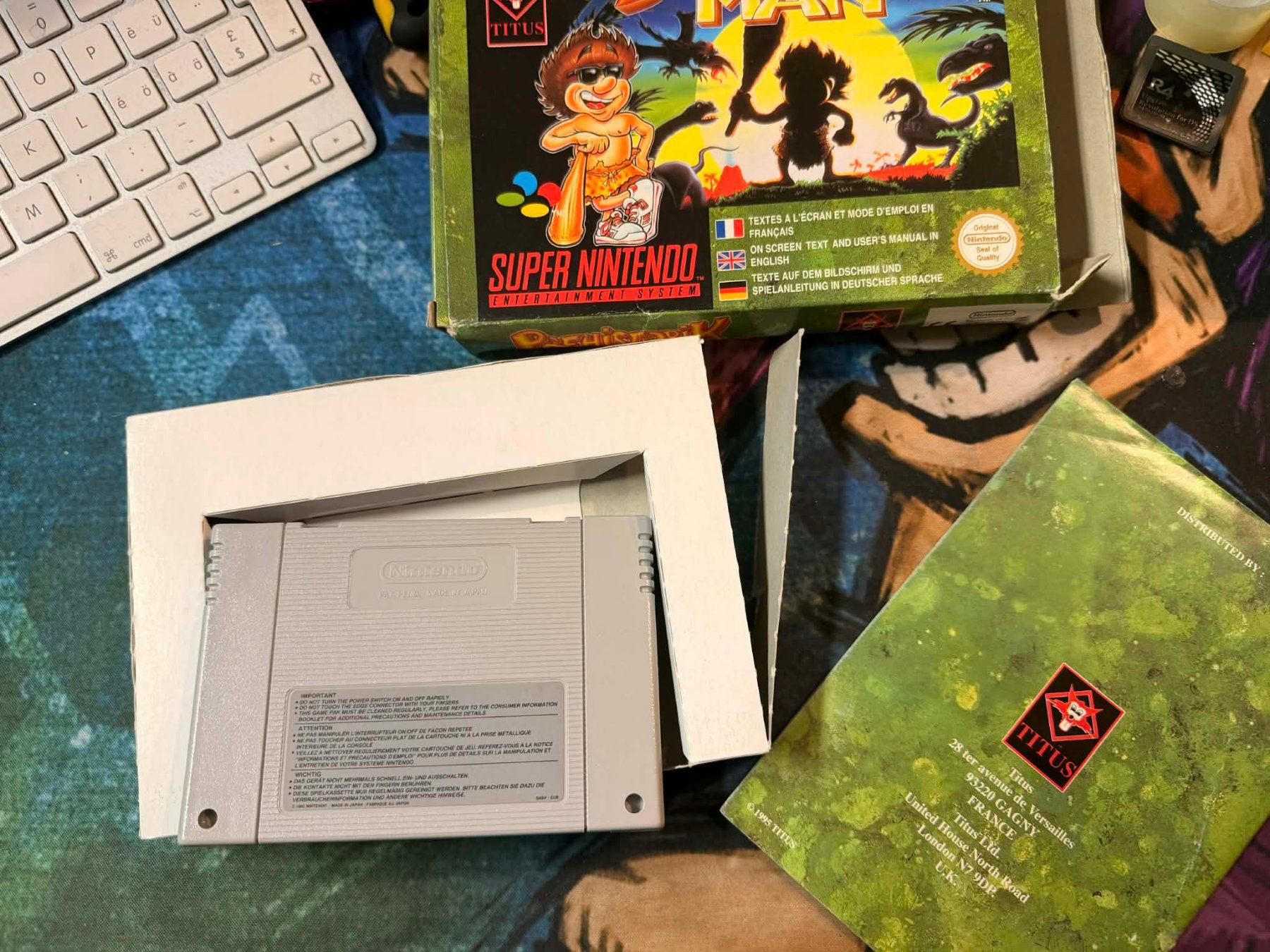 Nintendo Giochi: Prehistorik Man Super Nintendo – Usato da Giubiasco venduto da Ticinerd 3