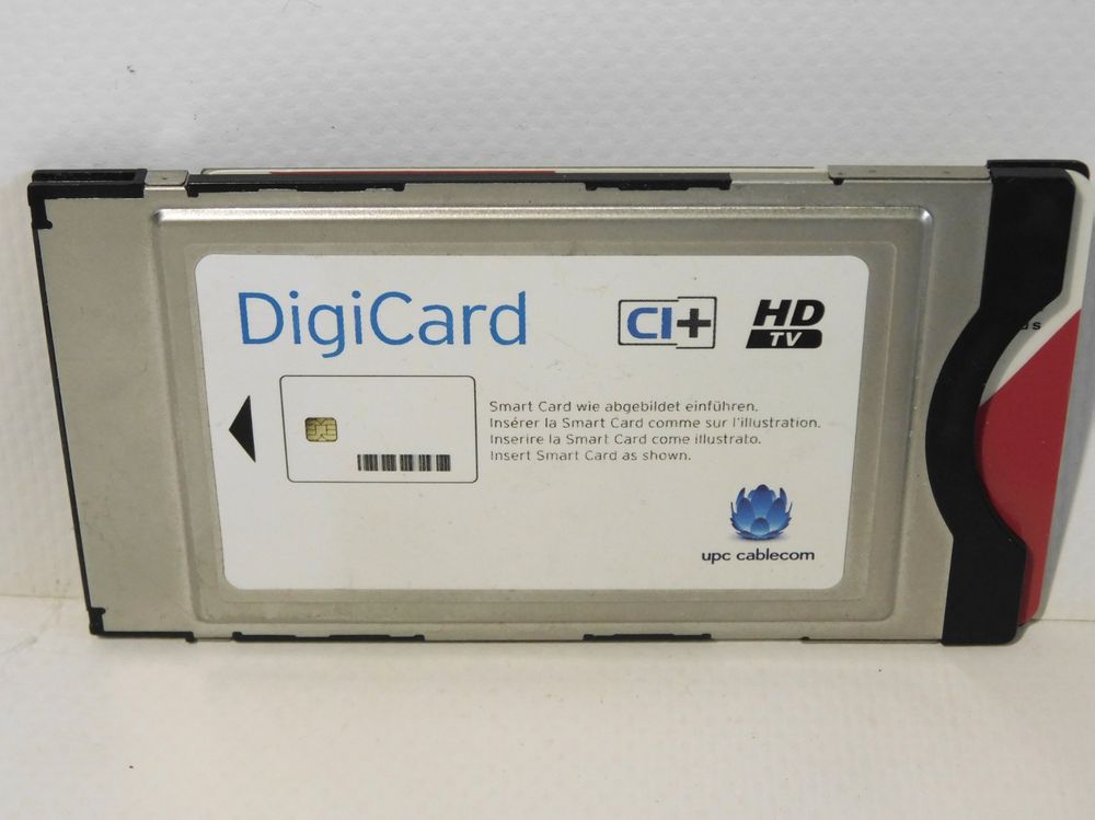 CI+ Digi card Modul für Smartcard (UPC) (Gebraucht) in Emmenbrücke für ...