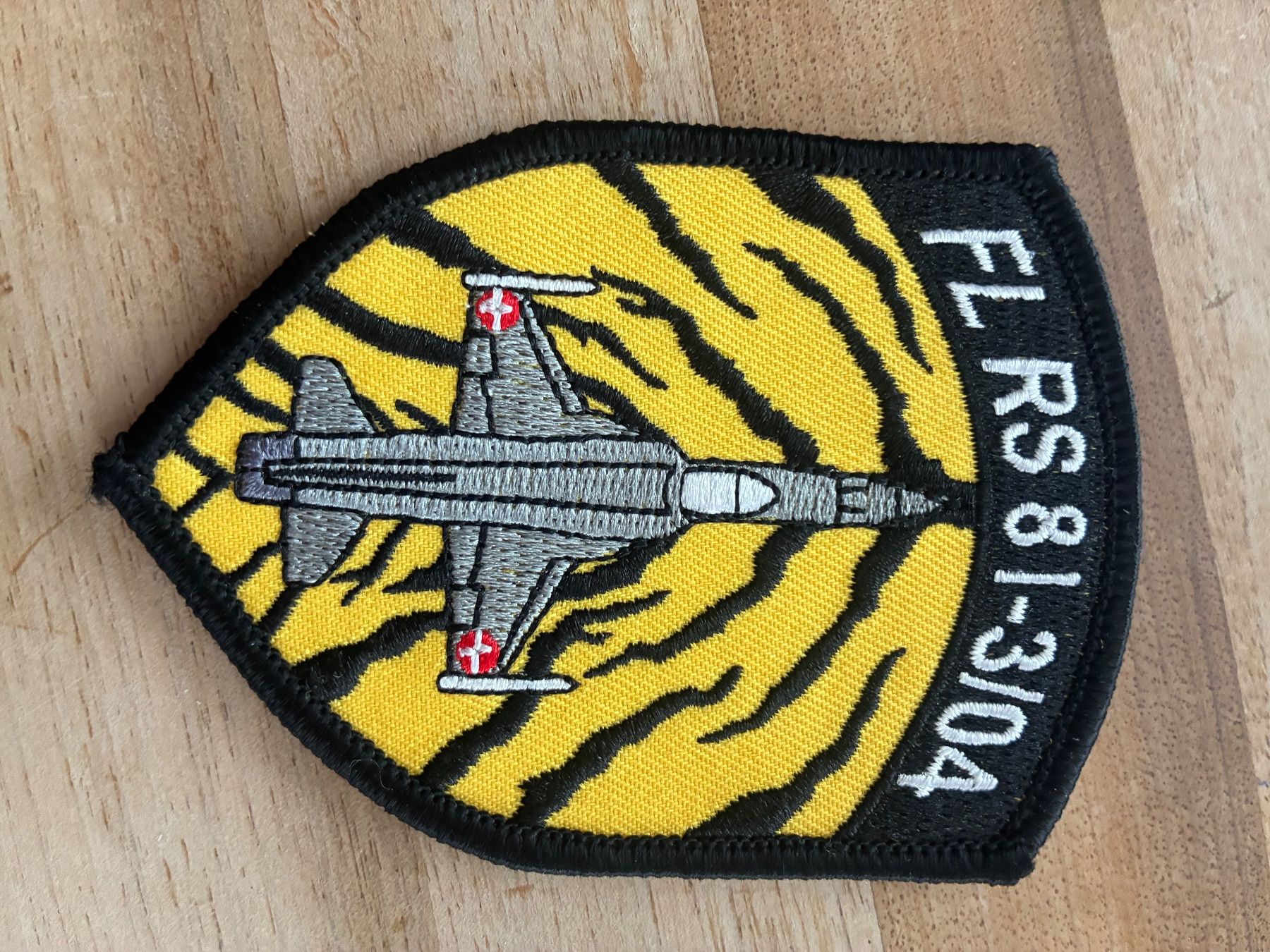 Schweizer Armee Patches: Badge Flieger RS 81. 3/2004 – Gebraucht aus Oberiberg von stab