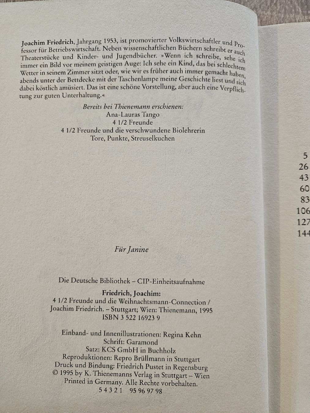 Libri: 4 1/2 Freunde und die Weihnachtsmann-Connection Kinderbuch – Usato da Ebikon venduto da SecondChance_byM 2