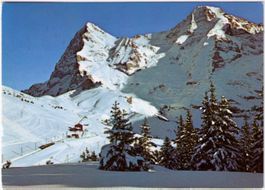Wengeralp - hotel Jungfrau mit Eiger + Mönch