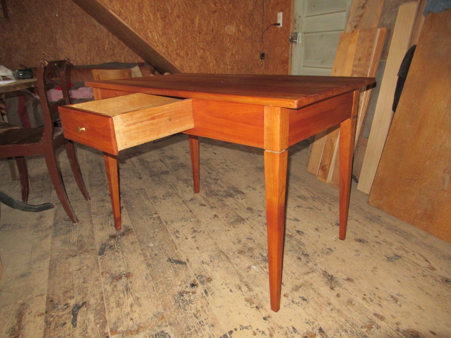 Tables: Antiker Tisch (Kirschbaum/110) – D'occasion à Berg SG par Pizza58 2