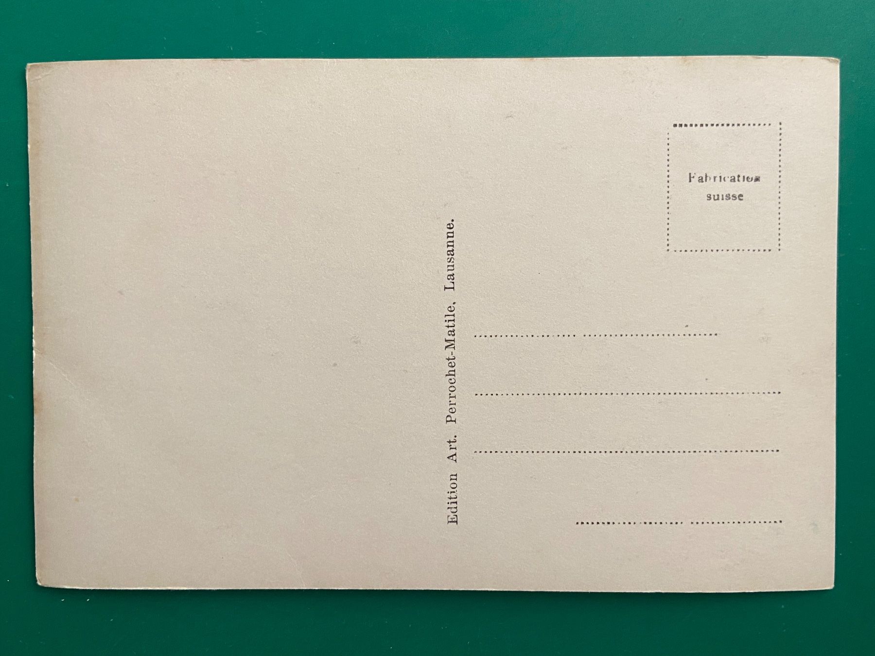 Cartoline postali: Le Plateau d'Emosson – Usato da Steg VS venduto da _vinci_ 1