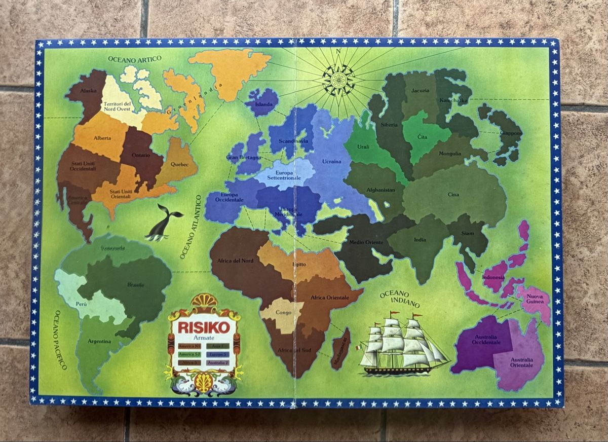 Spiele: Gioco da tavolo Risiko completo con copia istruzioni  – Gebraucht aus S. Pietro von nap_9xjt 3