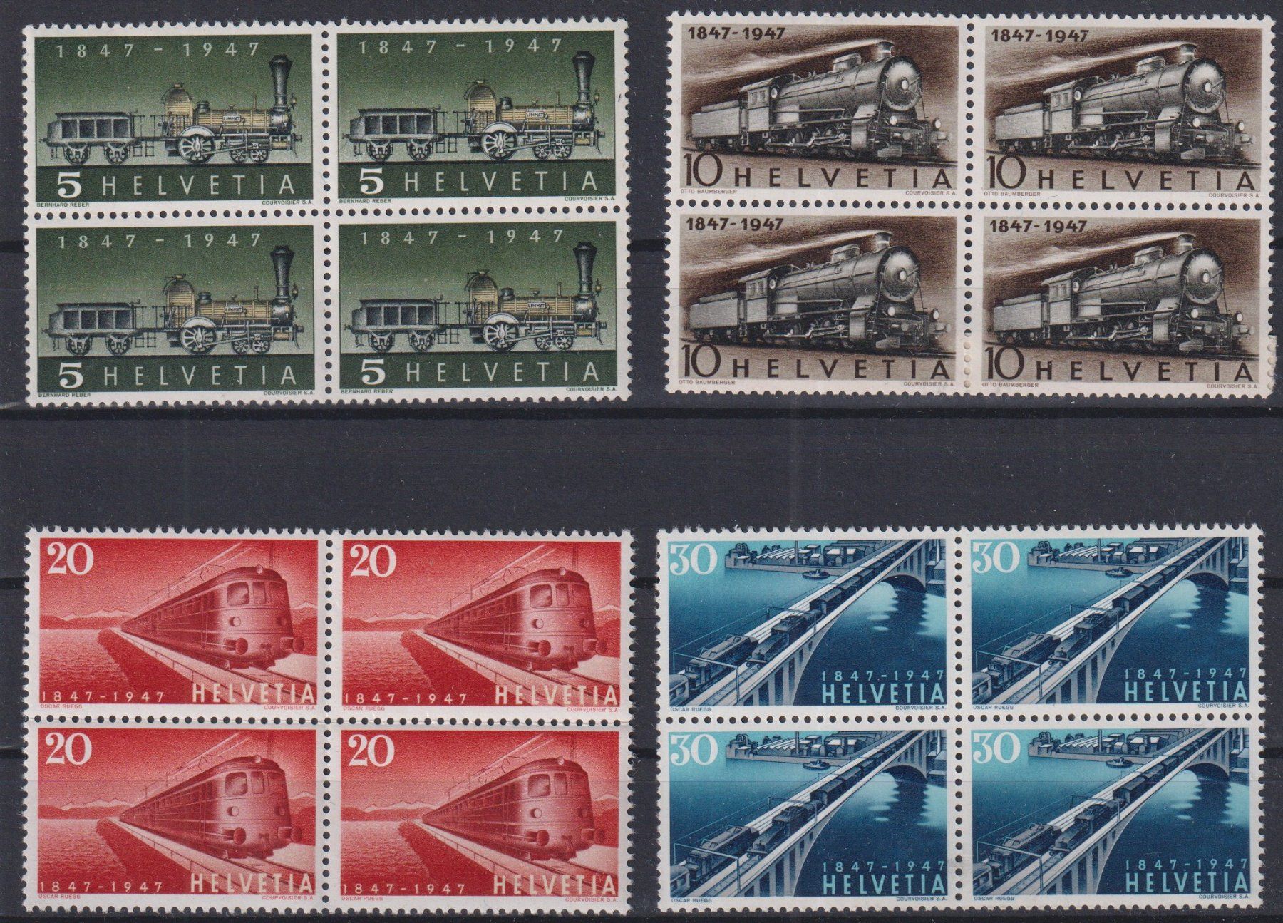 Alle Briefmarken: T78) Satz 277-280, 4.Block, postfrisch – Gebraucht aus Claro von Chanty7