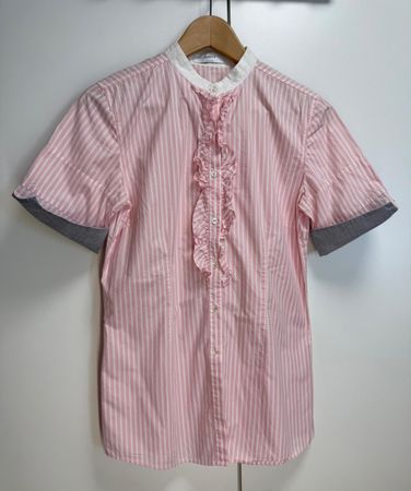 Aglini Damenbluse Gr. 38 - 100% Baumwolle